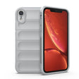 For iPhone XR Magic Shield TPU + Flannel Phone Case(Grey) - More iPhone Cases by PMC TechLife | Online Shopping South Africa | PMC TechLife | Buy Now Pay Later Mobicred