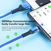 8 Pin 6A Woven Style USB Charging Cable, Cable Length: 1m(Black)