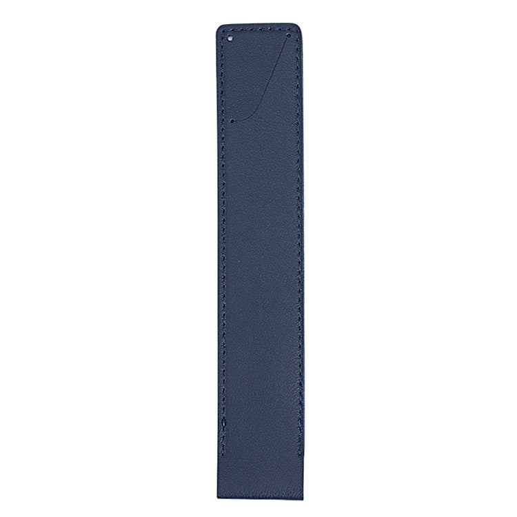 PU Leather Shockproof Protective Case for Apple Pencil 1 / 2(Dark Blue)