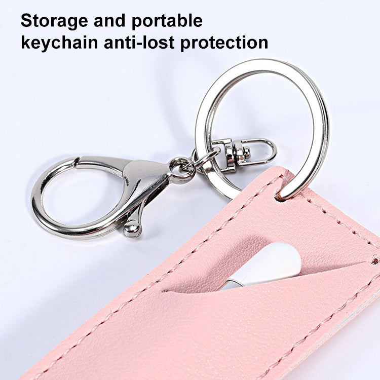 PU Leather Shockproof Protective Case for Apple Pencil 1 / 2(Dark Blue)