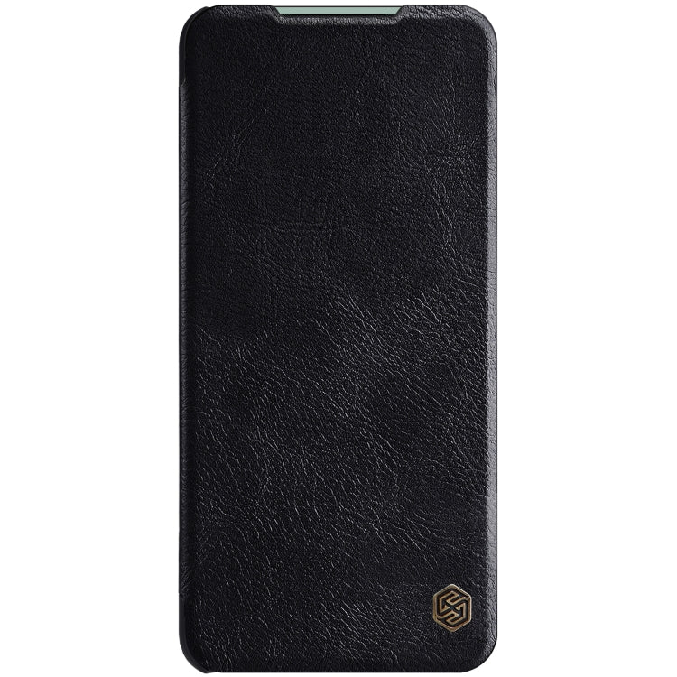 For Samsung Galaxy M33 5G NILLKIN QIN Series Crazy Horse Texture Leather Case(Black)