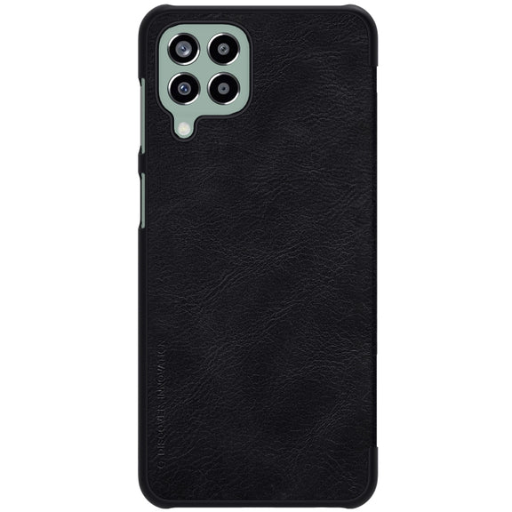 For Samsung Galaxy M33 5G NILLKIN QIN Series Crazy Horse Texture Leather Case(Black)