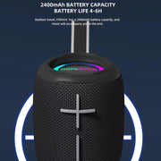 HOPESTAR P20 mini Water-resistant Wireless Bluetooth Speaker(Blue)
