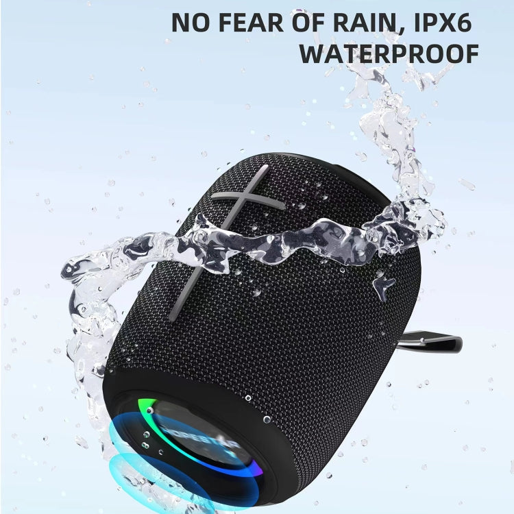 HOPESTAR P20 mini Water-resistant Wireless Bluetooth Speaker(Black)