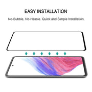 25 PCS Full Glue Cover Screen Protector Tempered Glass Film For Samsung Galaxy A53 5G