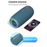 HOPESTAR P20 Pro Water-resistant Wireless Bluetooth Speaker(Black)