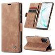 For Galaxy A81 / Note 10 Lite CaseMe Multifunctional Horizontal Flip Leather Case, with Card Slot & Holder & Wallet(Brown) - free shipping - PMC TechLife - Order now!