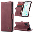 For Galaxy A81 / Note 10 Lite CaseMe Multifunctional Horizontal Flip Leather Case, with Card Slot & Holder & Wallet(Wine Red) - Galaxy Phone Cases by CaseMe | Online Shopping South Africa | PMC TechLife | Buy Now Pay Later Mobicred