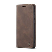 For Galaxy S20 Plus CaseMe Multifunctional Horizontal Flip Leather Case, with Card Slot & Holder & Wallet(Coffee)