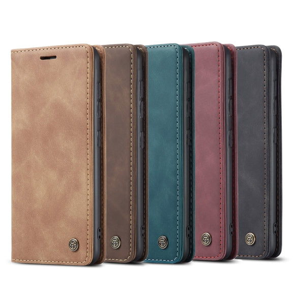 For Galaxy S20 Plus CaseMe Multifunctional Horizontal Flip Leather Case, with Card Slot & Holder & Wallet(Coffee)