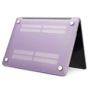 Laptop Matte Style Protective Case For MacBook Pro 13.3 inch 2022(Purple)