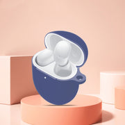 For Redmi Buds4 Silicone Earphone Protective Case(White)