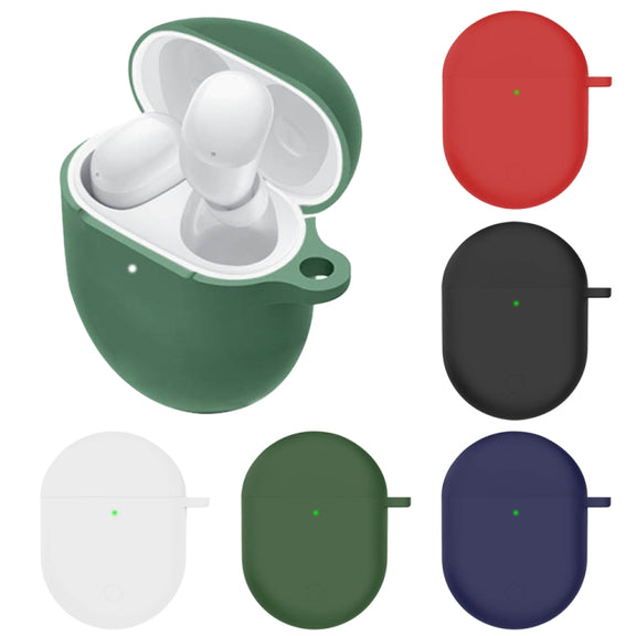 For Redmi Buds4 Silicone Earphone Protective Case(Black)
