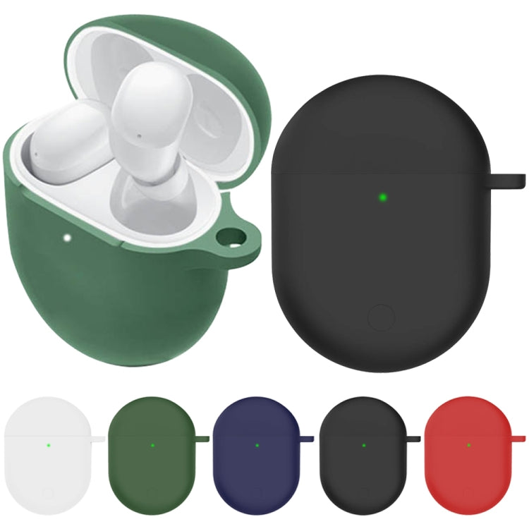 For Redmi Buds4 Silicone Earphone Protective Case(Dark Blue)