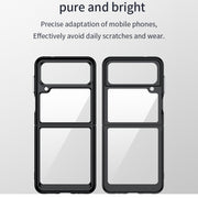 For Samsung Galaxy Z Flip4 5G Colorful Series Acrylic + TPU Phone Case(Blue)
