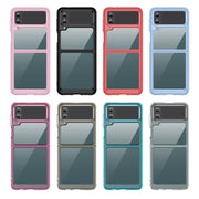 For Samsung Galaxy Z Flip4 5G Colorful Series Acrylic + TPU Phone Case(Blue)