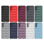 For Samsung Galaxy S21+ 5G Magic Shield TPU + Flannel Phone Case(Black)