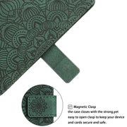 For Xiaomi Redmi Note 7 / Note 7 Pro Mandala Embossed Flip Leather Phone Case(Green)