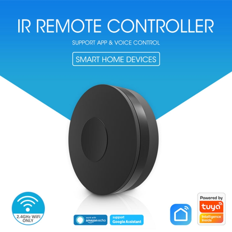 NEO NAS-IR02W WiFi IR Remotc Control Support Amazon Alexa / Google Home(Black)