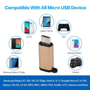 5 PCS USB-C / Type-C Female to Micro USB Male Connector Adapter Random Delivery