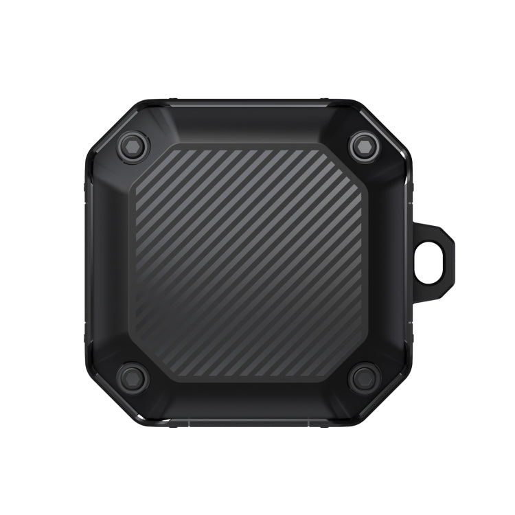 For Samsung Galaxy Buds Live / Buds 2 / Buds Pro / Buds 2 Pro Shield Armor Water-resistant Wireless Earphone Protective Case(Black)