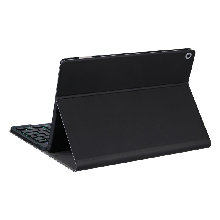 For Lenovo Tab M10 HD Gen 2 Backlight Bluetooth Keyboard Leather Tablet Case(Black)