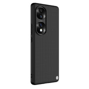 For Honor 70 Pro/70 Pro + NILLKIN 3D Textured Nylon Fiber TPU Phone Case(Black)
