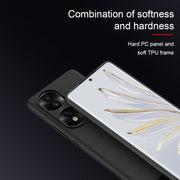 For Honor 70 Pro/70 Pro + NILLKIN 3D Textured Nylon Fiber TPU Phone Case(Black)