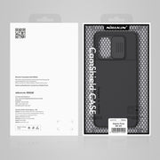 For Xiaomi Poco M4 5G NILLKIN Black Mirror Series Camshield PC Phone Case(Blue)