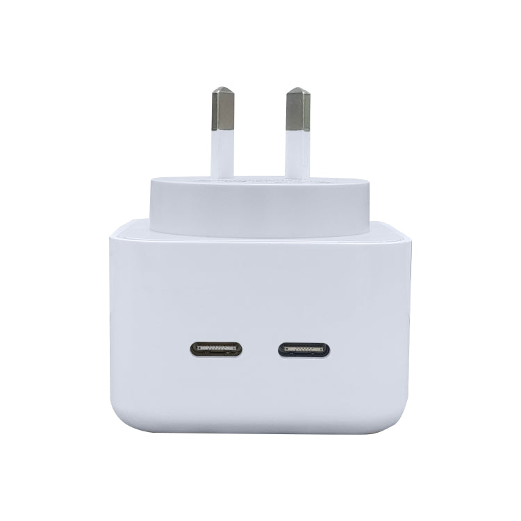 40W Dual PD USB-C / Type-C Charger for iPhone / iPad Series, AU Plug