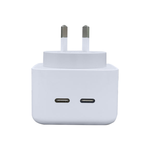 40W Dual PD USB-C / Type-C Charger for iPhone / iPad Series, AU Plug