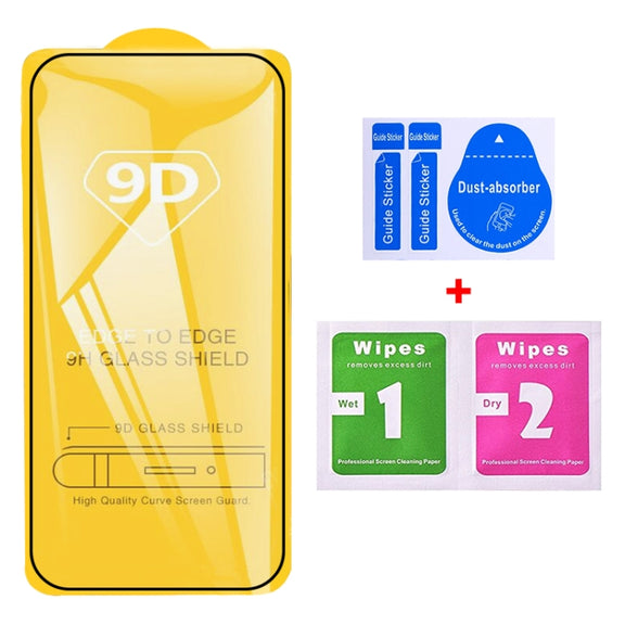 For iPhone 14 Pro Max 9D Full Glue Screen Tempered Glass Film