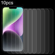For iPhone 14 Plus 10pcs 0.26mm 9H 2.5D Tempered Glass Film - iPhone 14 Plus Tempered Glass by PMC TechLife | Online Shopping South Africa | PMC TechLife
