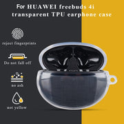 Earphone TPU Protective Case For Huawei FreeBuds 4i(Transparent)