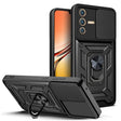 For vivo V23 5G / S12 Sliding Camera Cover Design TPU+PC Phone Case(Black) - vivo Cases by PMC TechLife | Online Shopping South Africa | PMC TechLife | Buy Now Pay Later Mobicred