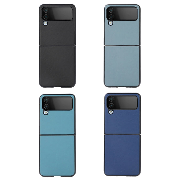 For Samsung Galaxy Z Flip4 Arashi Texture PU Phone Case(Black)