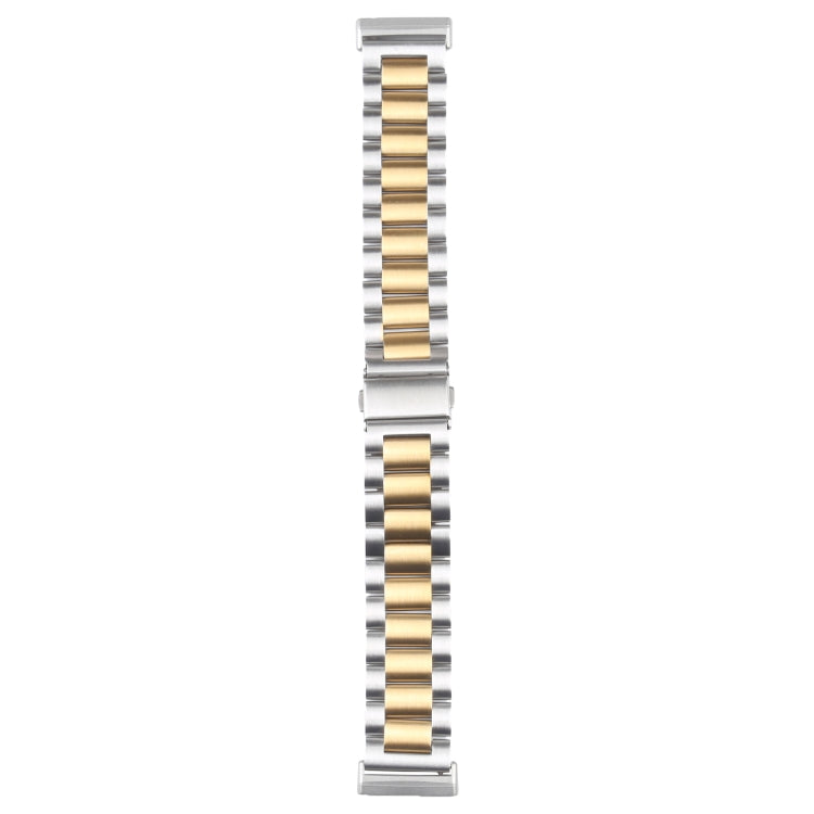 For Fitbit Versa 4/Sense 2/Versa 3/Sense 3 Beads Stainless Steel Watch Band