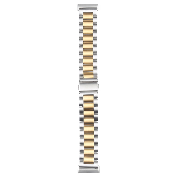 For Fitbit Versa 4/Sense 2/Versa 3/Sense 3 Beads Stainless Steel Watch Band