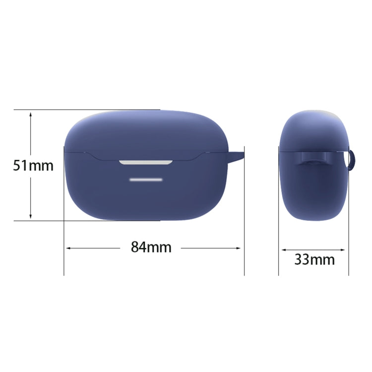 Bluetooth Earphone Silicone Protective Case For JBL Endurance Race(White)