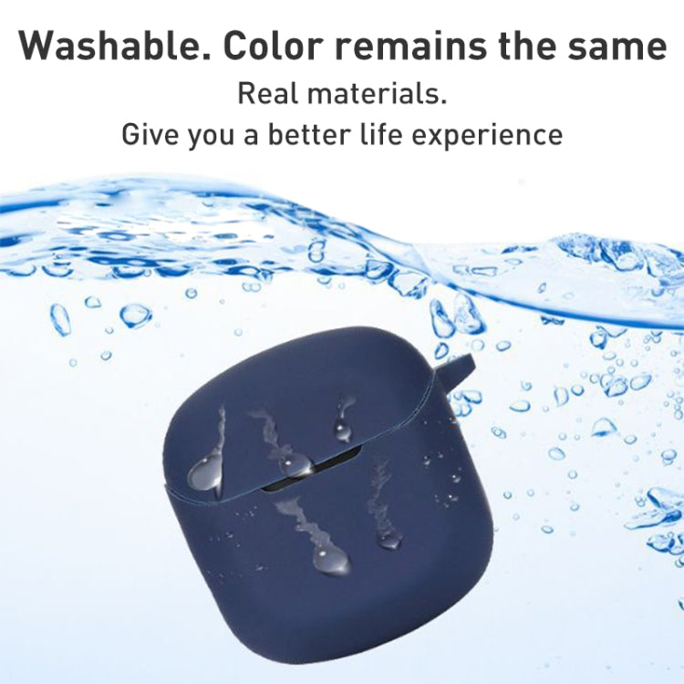 Bluetooth Earphone Silicone Protective Case For JBL Club Pro+ TWS(Black)