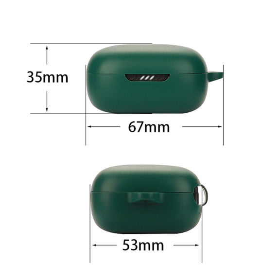 Bluetooth Earphone Silicone Protective Case For JBL Live Free 2 TWS(Red)