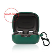 Bluetooth Earphone Silicone Protective Case For JBL Live Free 2 TWS(Dark Green)