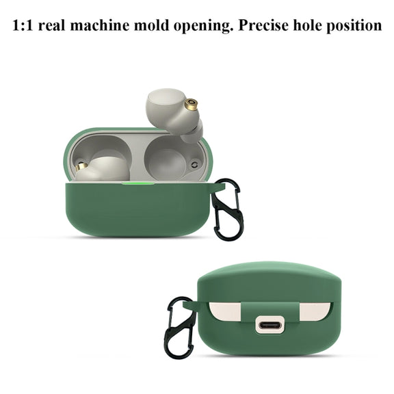 For Sony WF-1000XM4 Wireless Earphone Silicone Protective Case(White)