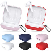 For OPPO Enco W51 Wireless Earphone Silicone Protective Case(Pink)