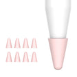 8 PCS / Set Universal Wearable Stylus Nib Cover For Apple Pencil 1 / 2(Pink) - Pencil Accessories by PMC TechLife | Online Shopping South Africa | PMC TechLife