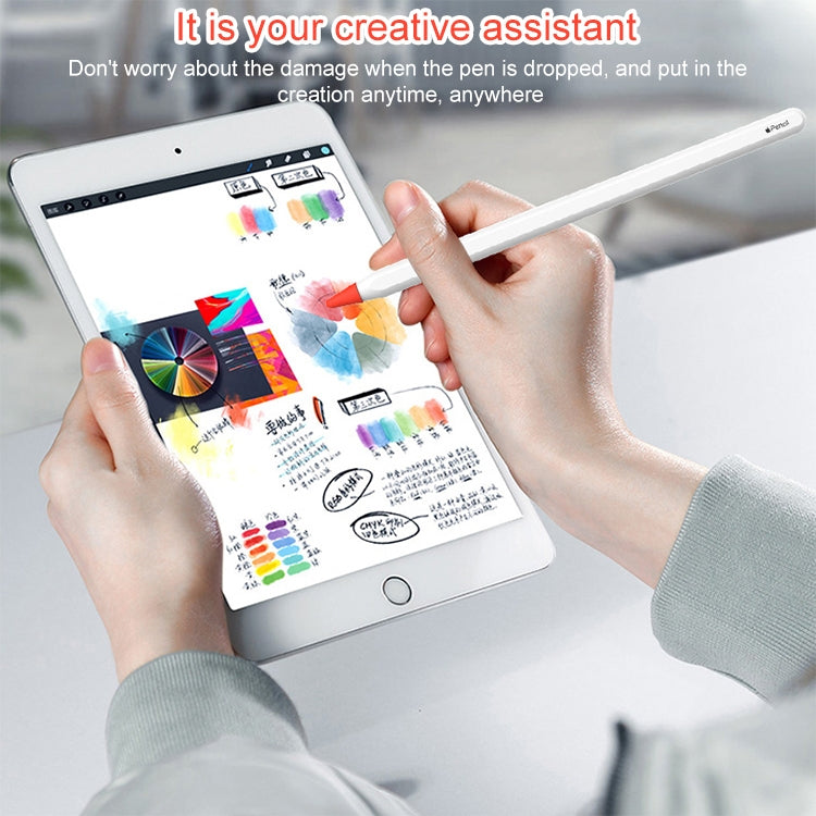 8 PCS / Set Universal Wearable Stylus Nib Cover For Apple Pencil 1 / 2(Colorful)