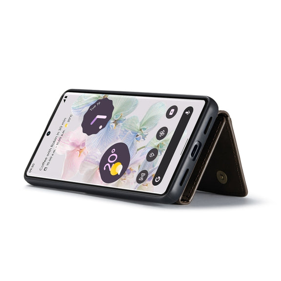 For Google Pixel 7 Pro 5G DG.MING M2 Series 3-Fold Multi Card Bag Phone Case(Black)