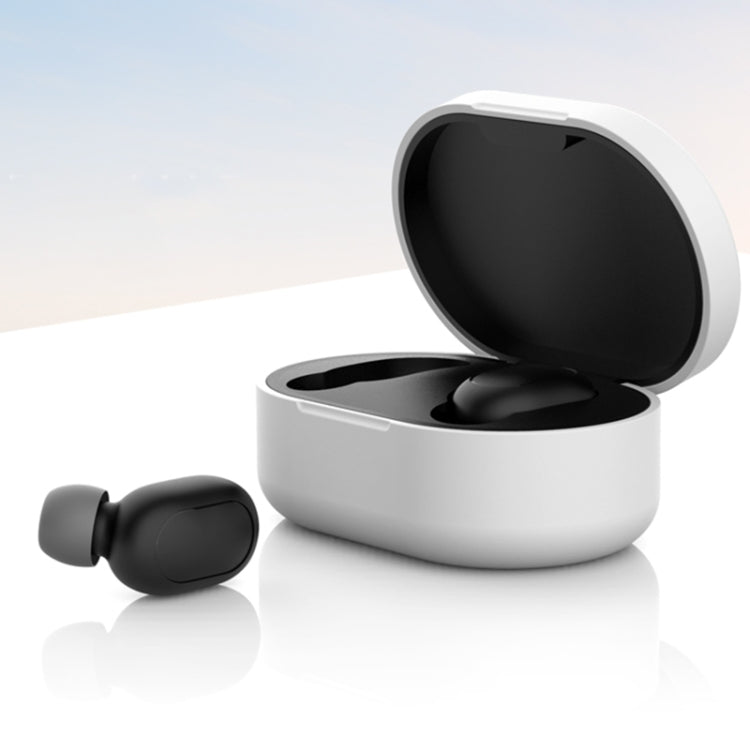 Bluetooth Earphone Silicone Case For Redmi AirDots(White)