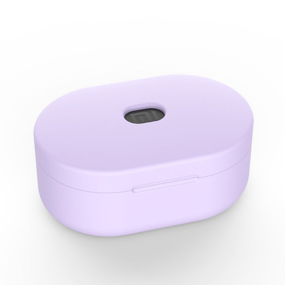 Bluetooth Earphone Silicone Case For Redmi AirDots(Light Purple)