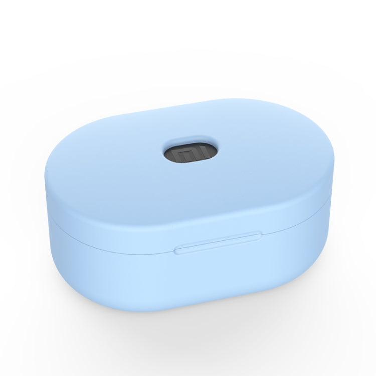 Bluetooth Earphone Silicone Case For Redmi AirDots(Sky Blue)